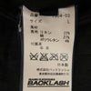 ISAMUKATAYAMA BACKLASH イサムカタヤマバックラッシュ 15SS 1504-03 コットンリネン製品染め+ジャパンカーフレザー白鞣し ベスト ジレ ブラック系 L【中古】