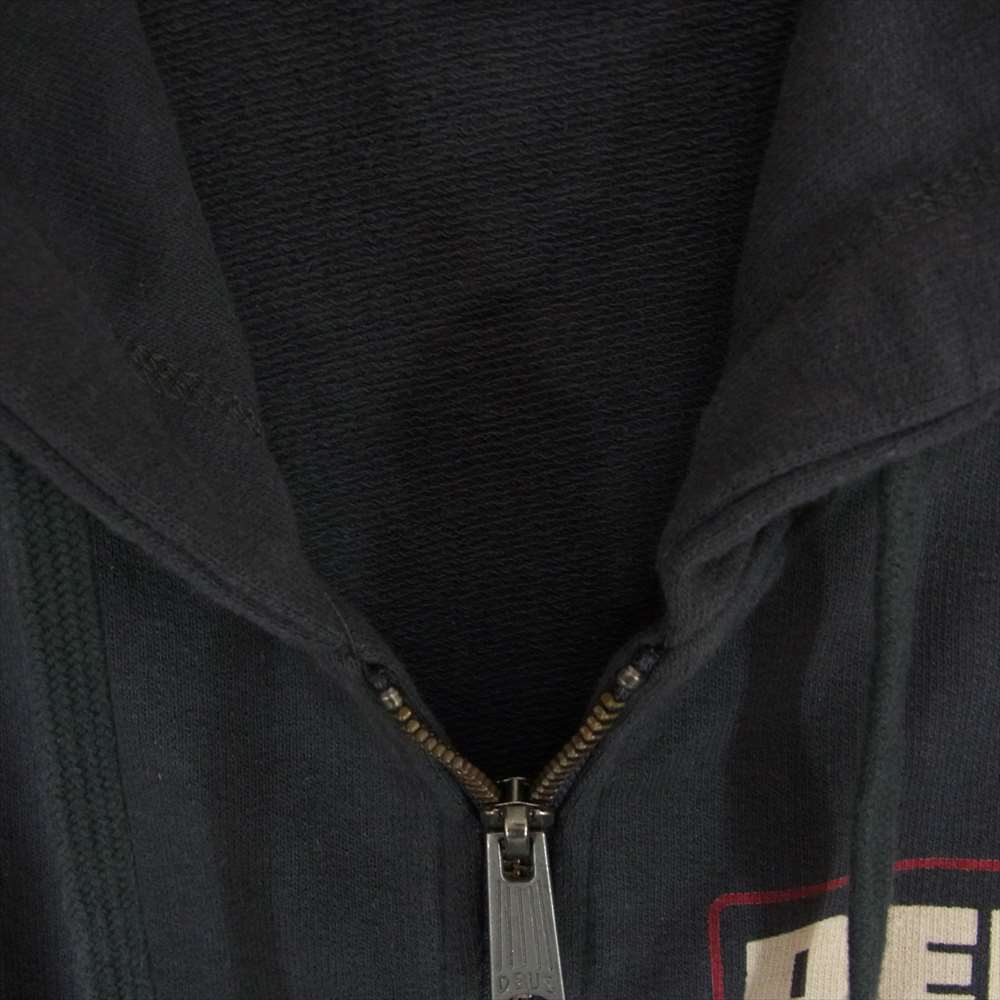 デウスエクスマキナ DMP2281523 Victor Zip Hoodie ジップアップ パーカー フーディ グレー系 S【中古】