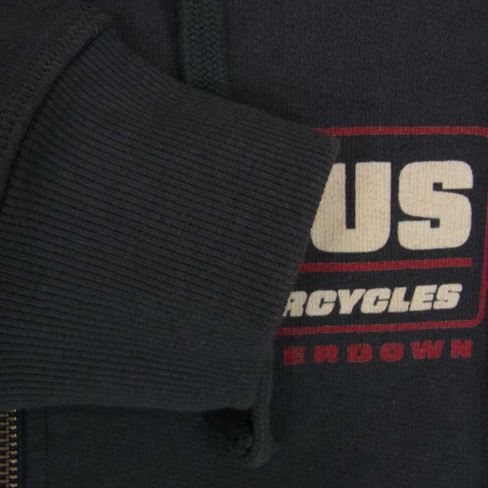 デウスエクスマキナ DMP2281523 Victor Zip Hoodie ジップアップ パーカー フーディ グレー系 S【中古】
