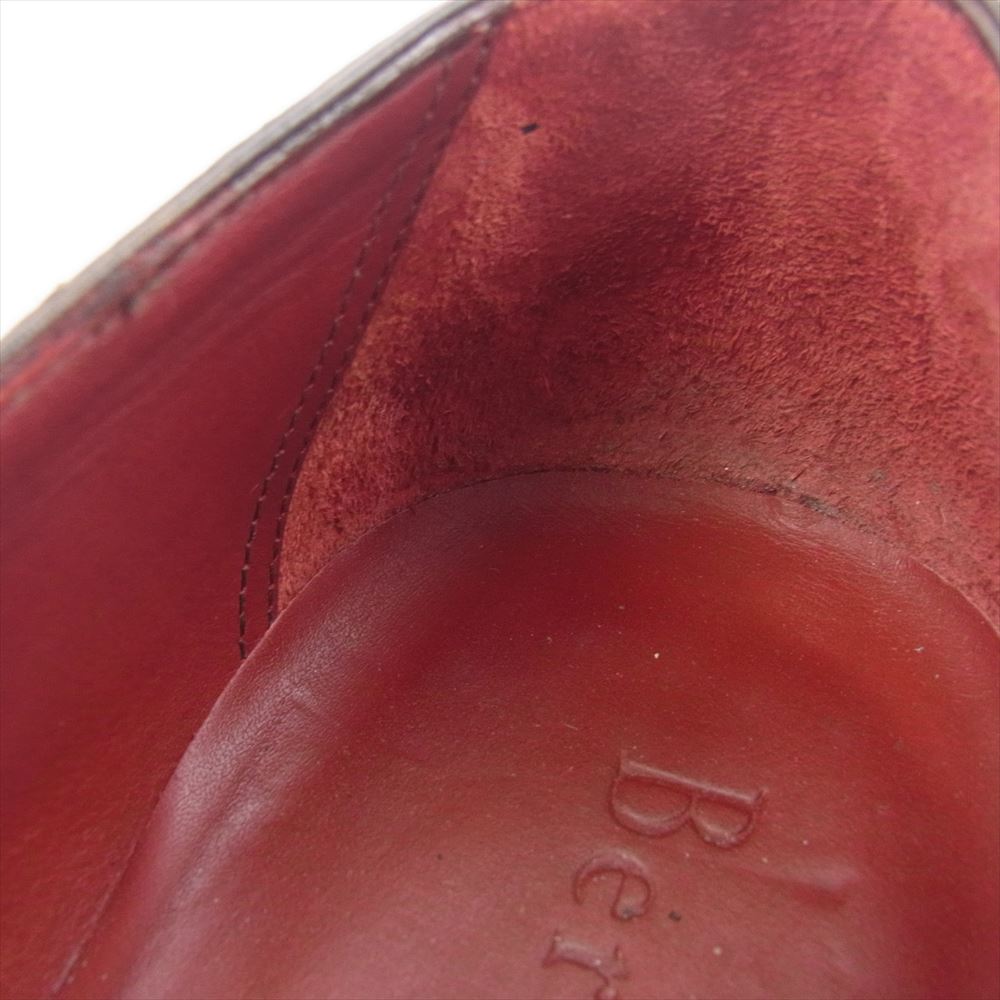 Berluti ベルルッティ CURSIVE GALET カーシヴ ガレ カリグラフィ レザー ローファー ブラウン系 7.5【中古】