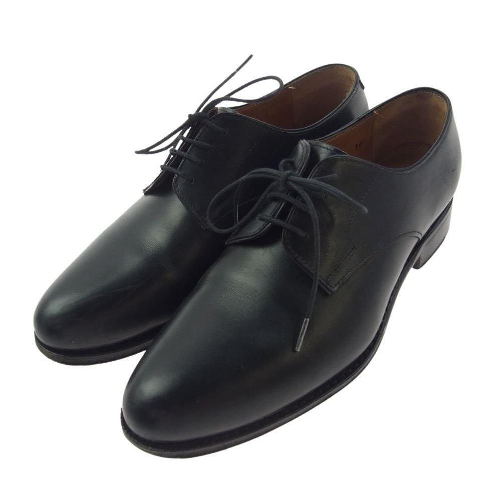 JALAN SRIWIJAYA ジャランスリウァヤ 98611 BLACK CALF LEATHER SOLE カーフレザー レザーソール 外羽根 プレーントゥ シューズ ブラック系 UK3.5【中古】