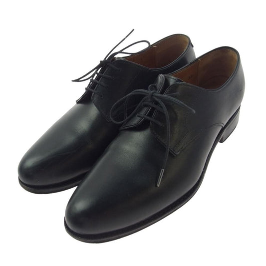 JALAN SRIWIJAYA ジャランスリウァヤ 98611 BLACK CALF LEATHER SOLE カーフレザー レザーソール 外羽根 プレーントゥ シューズ ブラック系 UK3.5【中古】