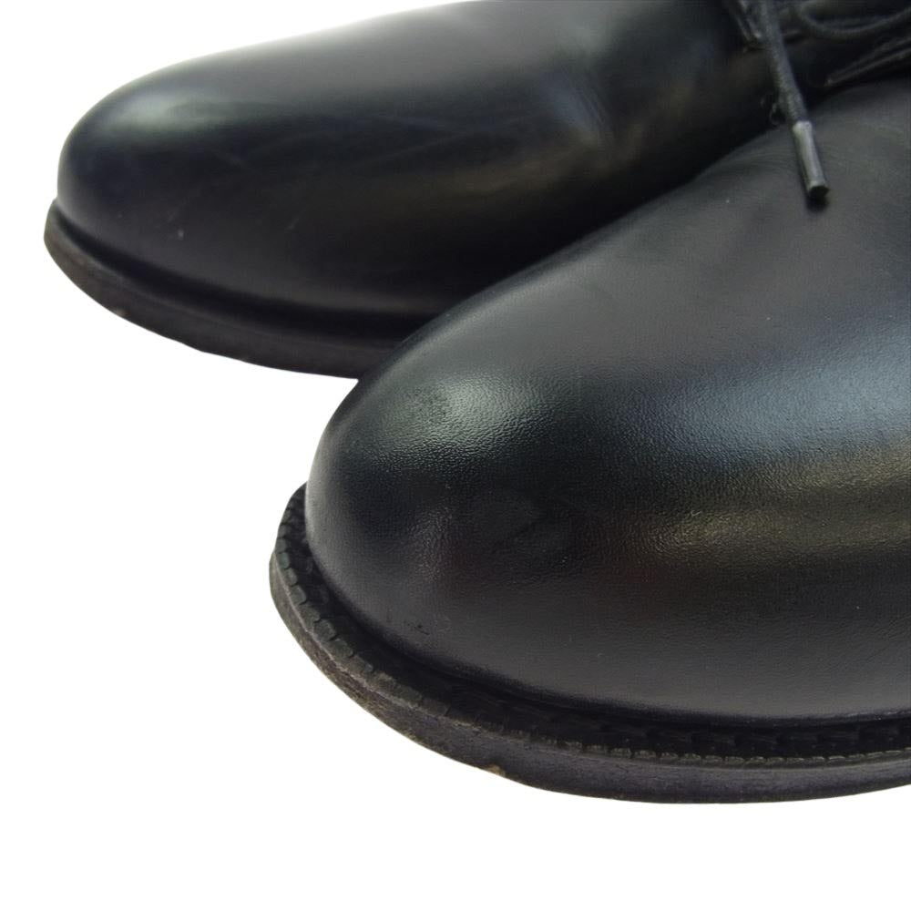 JALAN SRIWIJAYA ジャランスリウァヤ 98611 BLACK CALF LEATHER SOLE カーフレザー レザーソール 外羽根 プレーントゥ シューズ ブラック系 UK3.5【中古】