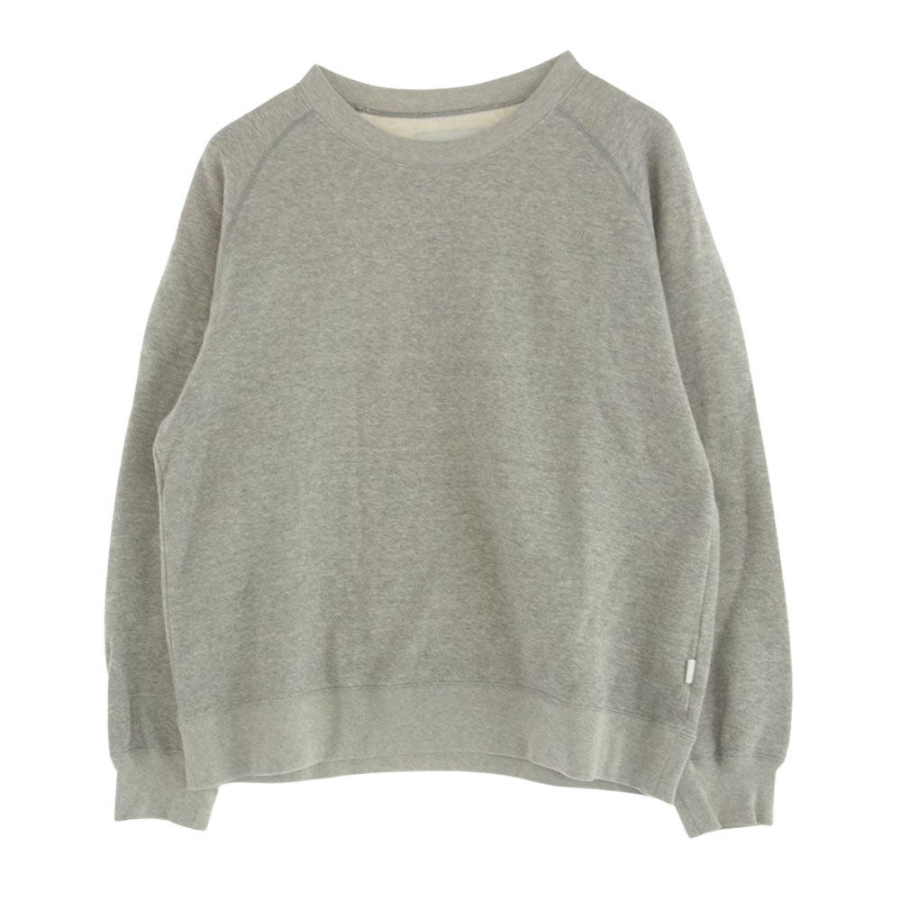 ソーショップアンドホステル SO ORIGINAL RAGLAN CREW NECK SWEATSHIRT ラグラン スウエット クルーネック グレー グレー系 3L【中古】
