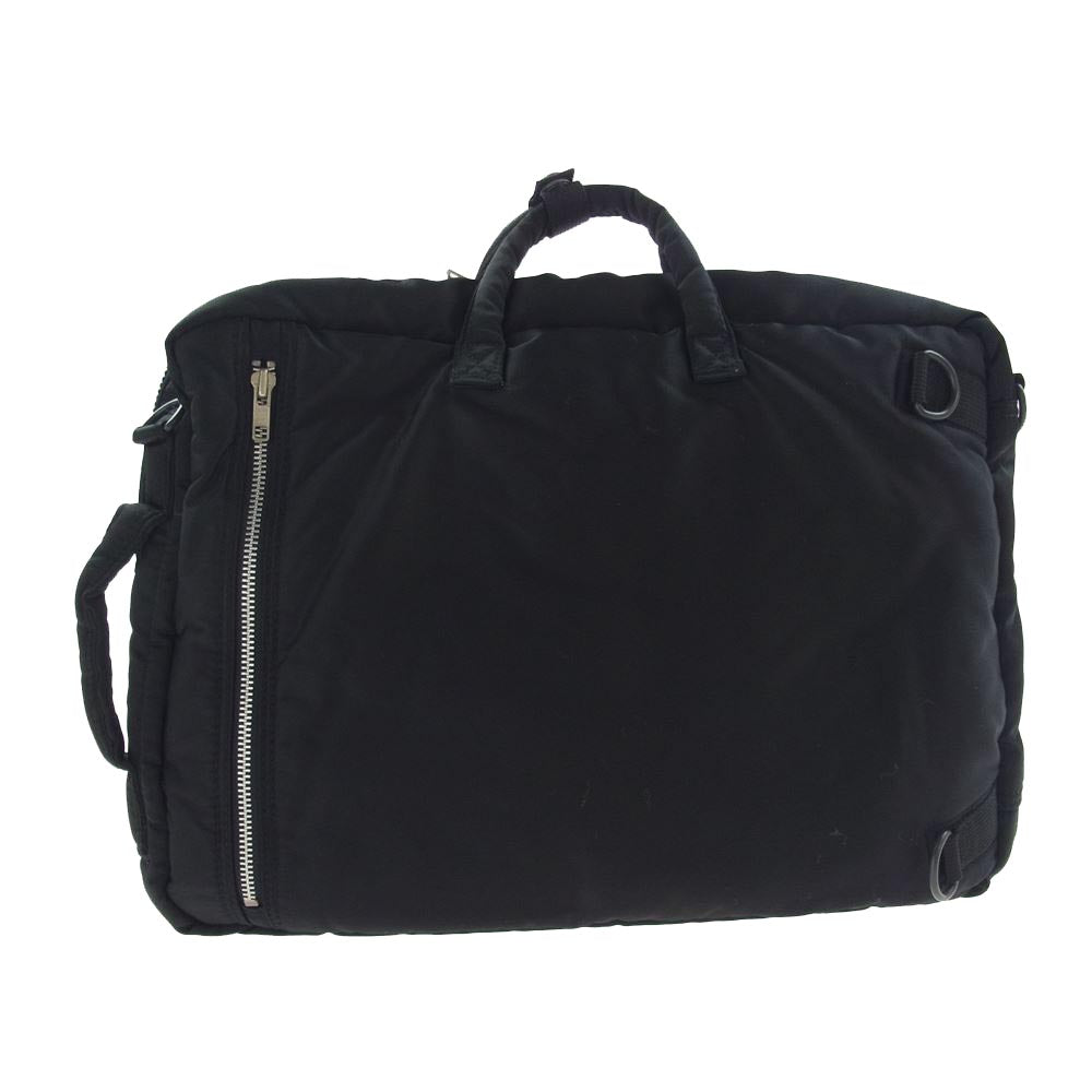 PORTER ポーター TANKER タンカー 2way ナイロン ブリーフケース ブラック系【中古】
