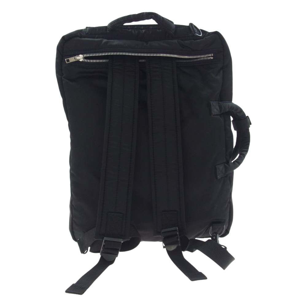 PORTER ポーター TANKER タンカー 2way ナイロン ブリーフケース ブラック系【中古】