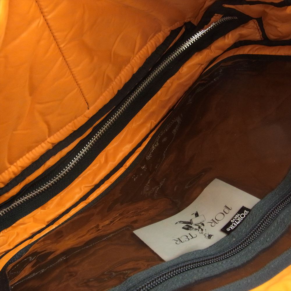 PORTER ポーター TANKER タンカー 2way ナイロン ブリーフケース ブラック系【中古】