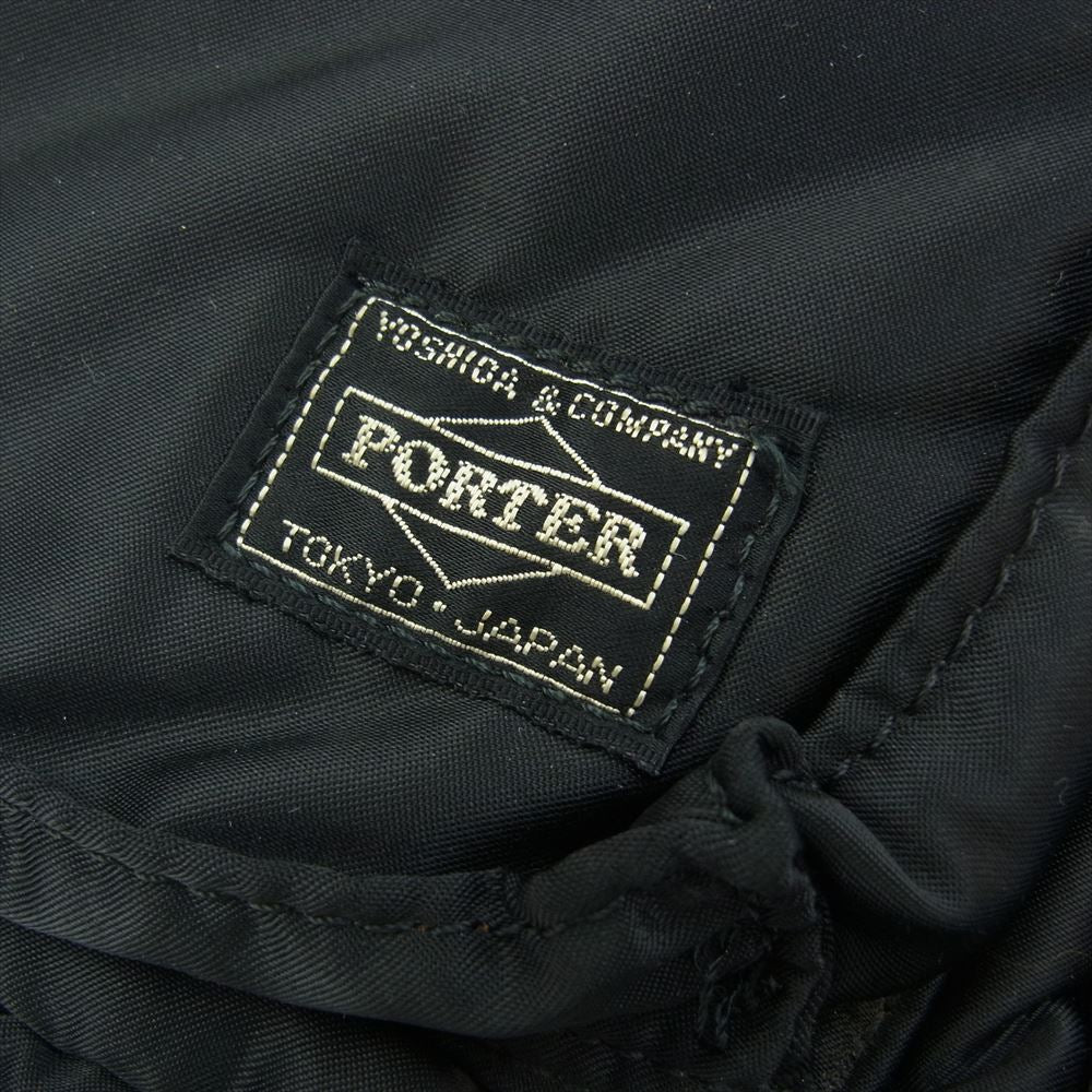 PORTER ポーター TANKER タンカー 2way ナイロン ブリーフケース ブラック系【中古】