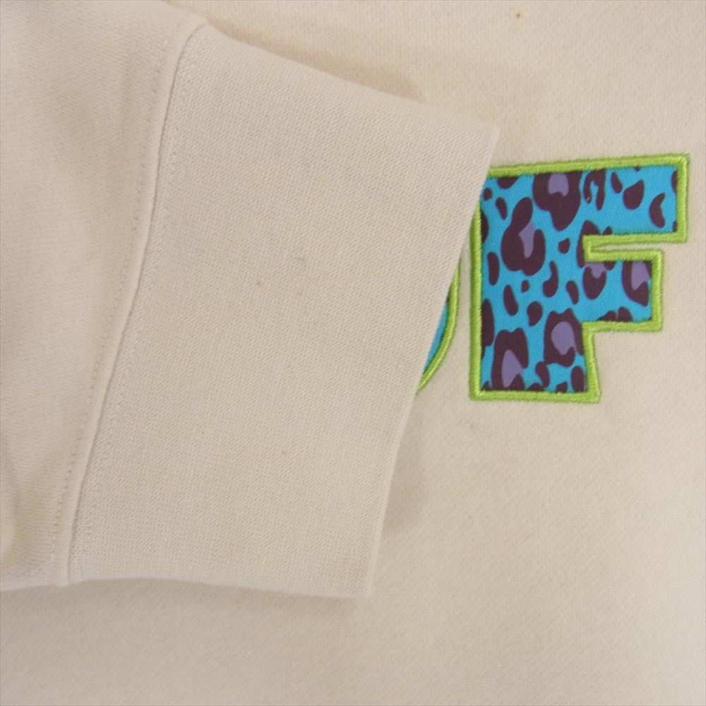 HUF ハフ PF00616 CHEATA P/O HOODIE プルオーバー パーカー ベージュ系 L【中古】