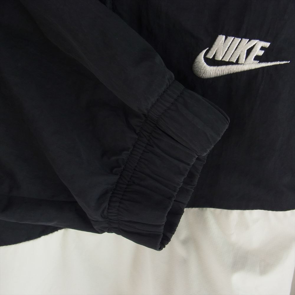 NIKE ナイキ AJ1405-010 BIG SWOOSH ANRK JACKET ビッグスウッシュ ナイロン ハーフジップ プルオーバー トラックジャケット ブラック系 M【中古】