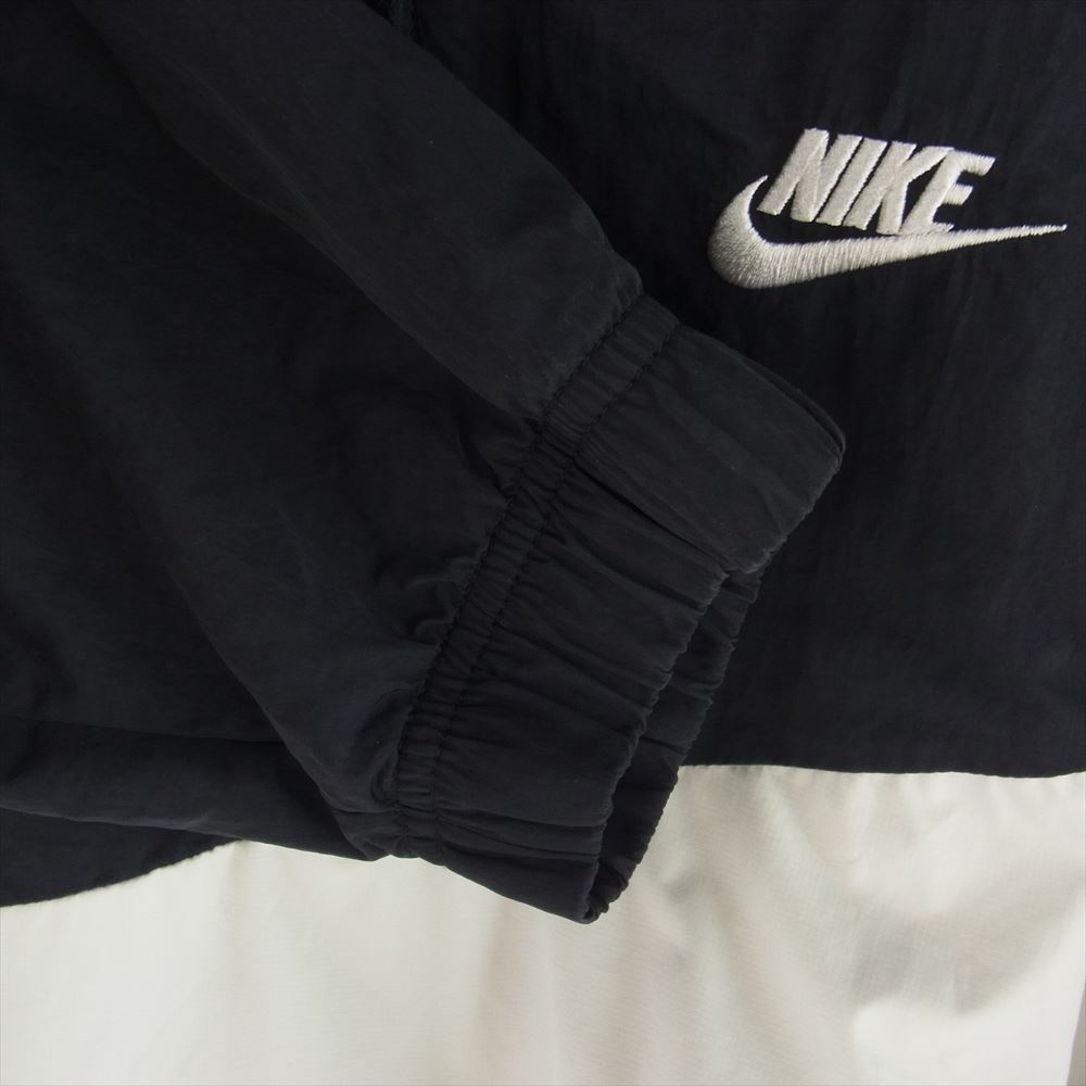 NIKE ナイキ AJ1405-010 BIG SWOOSH ANRK JACKET ビッグスウッシュ ナイロン ハーフジップ プルオーバー トラックジャケット ブラック系 M【中古】