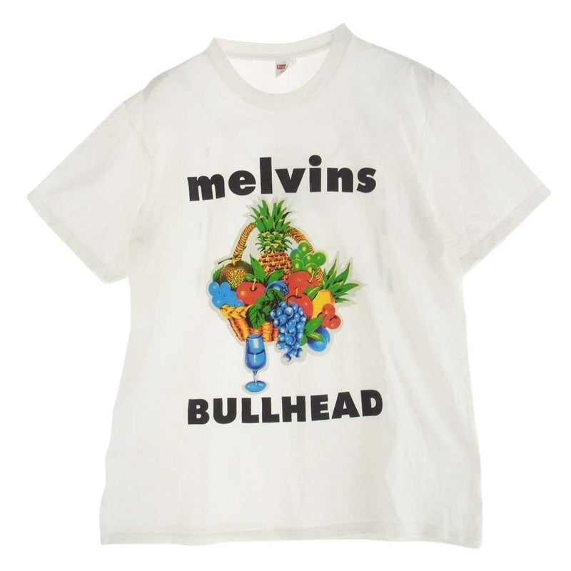 Supreme シュプリーム 24SS Melvins Bullhead Tee メルヴィンズ ブルヘッド 半袖 Tシャツ ホワイト系 L【中古】