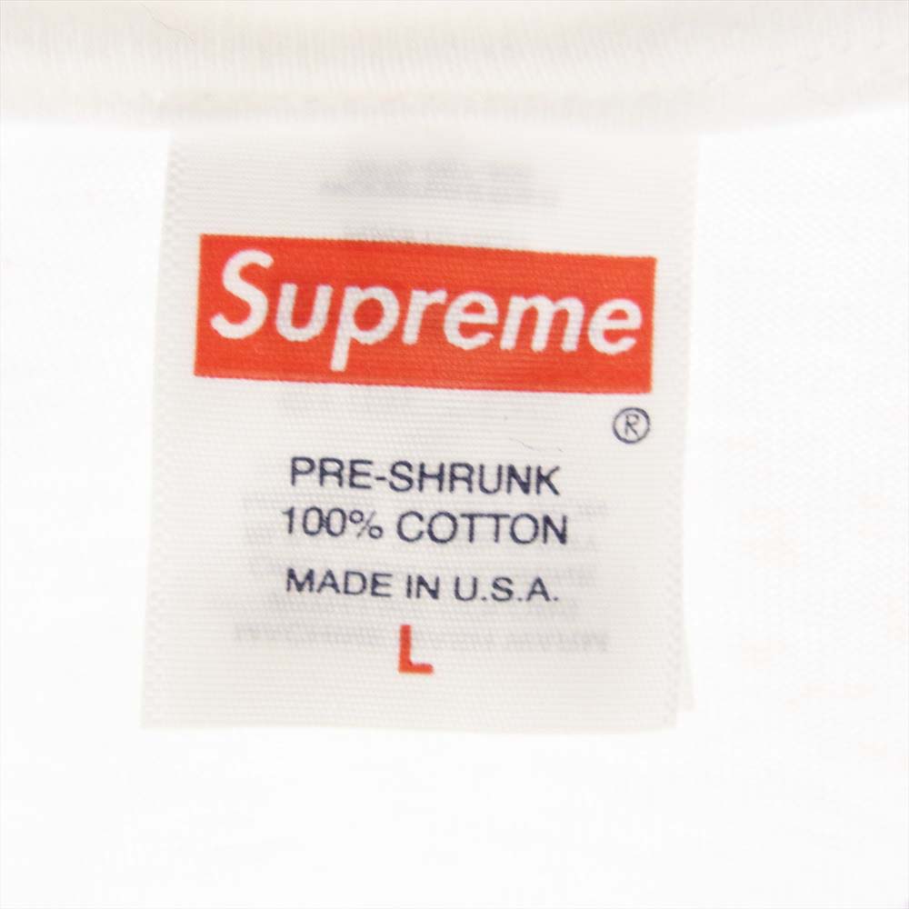 Supreme シュプリーム 24SS Melvins Bullhead Tee メルヴィンズ ブルヘッド 半袖 Tシャツ ホワイト系 L【中古】