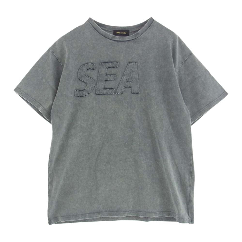 WIND AND SEA ウィンダンシー 24ss WDS-O-SIG-24-Q4-CS-02 SEA HIGH SULFER S/S 半袖 Tシャツ カットソー グレー系 L【中古】