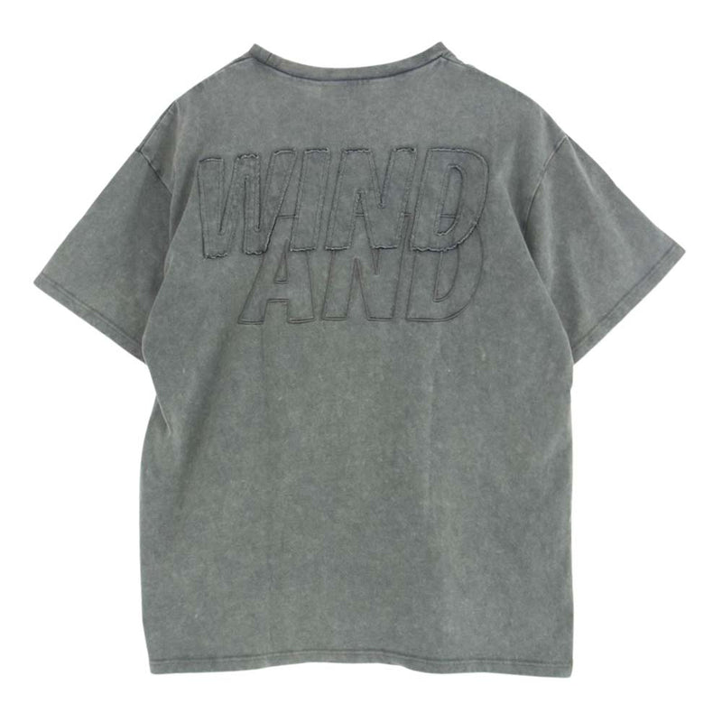 WIND AND SEA ウィンダンシー 24ss WDS-O-SIG-24-Q4-CS-02 SEA HIGH SULFER S/S 半袖 Tシャツ カットソー グレー系 L【中古】