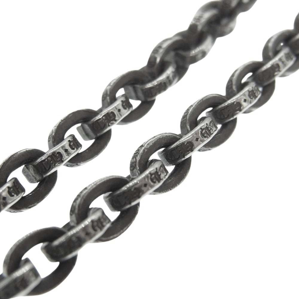 CHROME HEARTS クロムハーツ（原本無） ブラックシンフォニー購入証明書付属 PAPER CHAIN ペーパーチェーン 20inch 20インチ【中古】