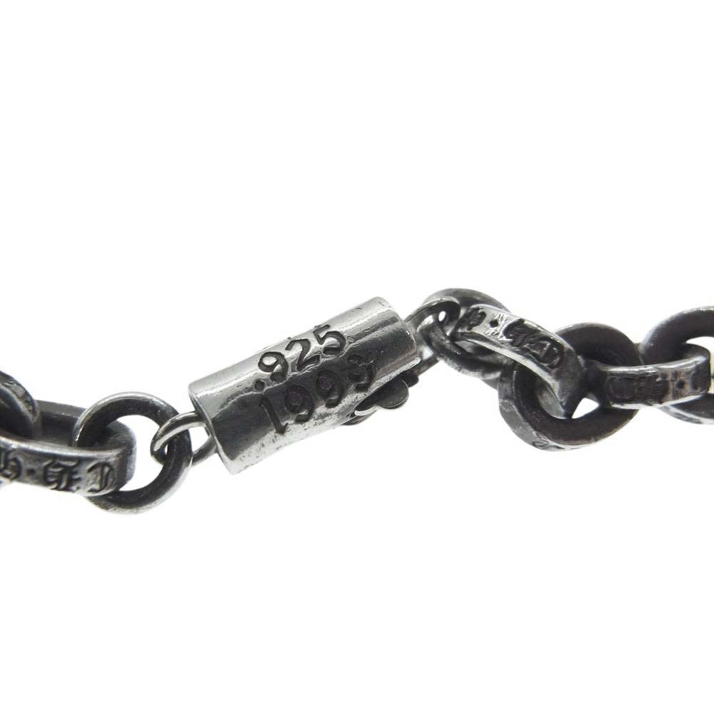 CHROME HEARTS クロムハーツ（原本無） ブラックシンフォニー購入証明書付属 PAPER CHAIN ペーパーチェーン 20inch 20インチ【中古】