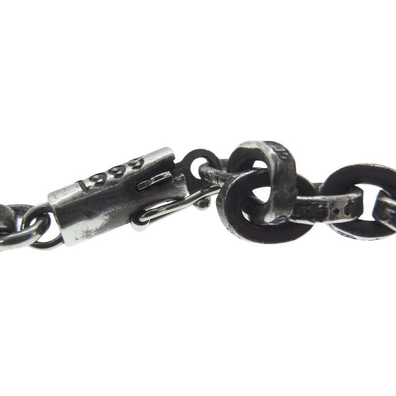 CHROME HEARTS クロムハーツ（原本無） ブラックシンフォニー購入証明書付属 PAPER CHAIN ペーパーチェーン 20inch 20インチ【中古】