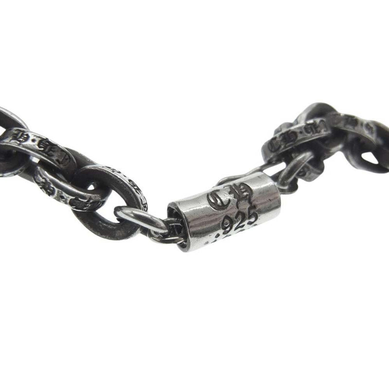 CHROME HEARTS クロムハーツ（原本無） ブラックシンフォニー購入証明書付属 PAPER CHAIN ペーパーチェーン 20inch 20インチ【中古】