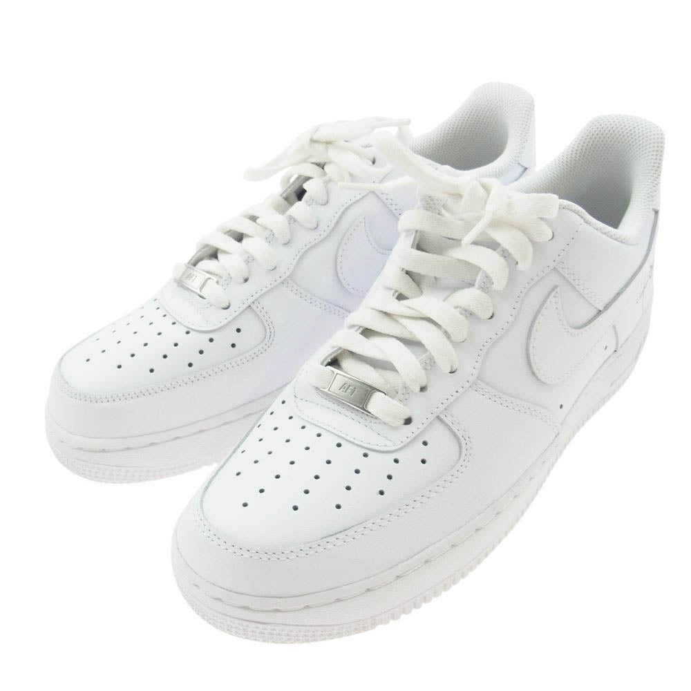 NIKE ナイキ DD8959-100 × Travis Scott  トラヴィススコット Women's Air Force 1 Low Cactus Jack ウィメンズ エアフォース1 ロー '07 スニーカー ホワイト系 27.0cm【極上美品】【中古】