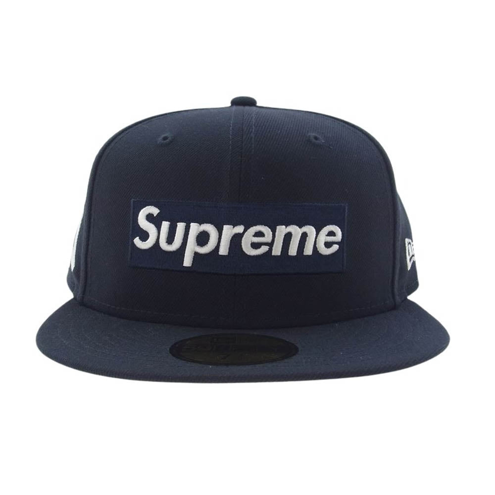 Supreme シュプリーム 24SS Teams Box Logo New Era Box Logo cap New York NY ヤンキース 刺繍 ボックス ロゴ ベースボール キャップ ネイビー系 58.7cm【新古品】【未使用】【中古】