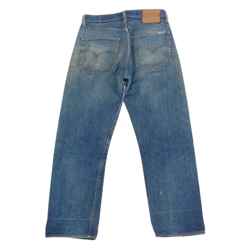 Levi's リーバイス ヴィンテージ 501 66前期 small e スモールe 赤耳 セルビッジ ヴィンテージ デニム パンツ ジーンズ インディゴブルー系 サイズ不明【中古】