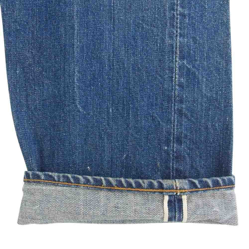 Levi's リーバイス ヴィンテージ 501 66前期 small e スモールe 赤耳 セルビッジ ヴィンテージ デニム パンツ ジーンズ インディゴブルー系 サイズ不明【中古】