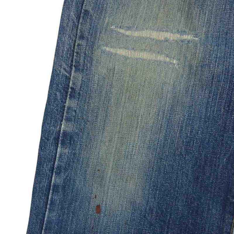 Levi's リーバイス ヴィンテージ 501 66前期 small e スモールe 赤耳 セルビッジ ヴィンテージ デニム パンツ ジーンズ インディゴブルー系 サイズ不明【中古】