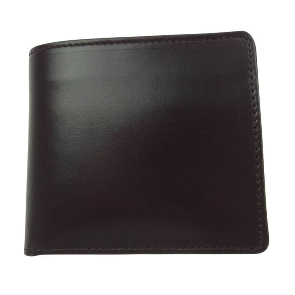 GLENROYAL グレンロイヤル 二つ折り財布 ウォレット ダークブラウン系【美品】【中古】