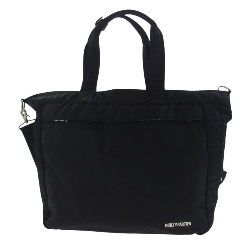 WACKO MARIA ワコマリア 23FW-WMA-BG01 × PORTER 12 INCH RECORED BAG  ポーター ショルダー レコード バッグ ブラック系【中古】