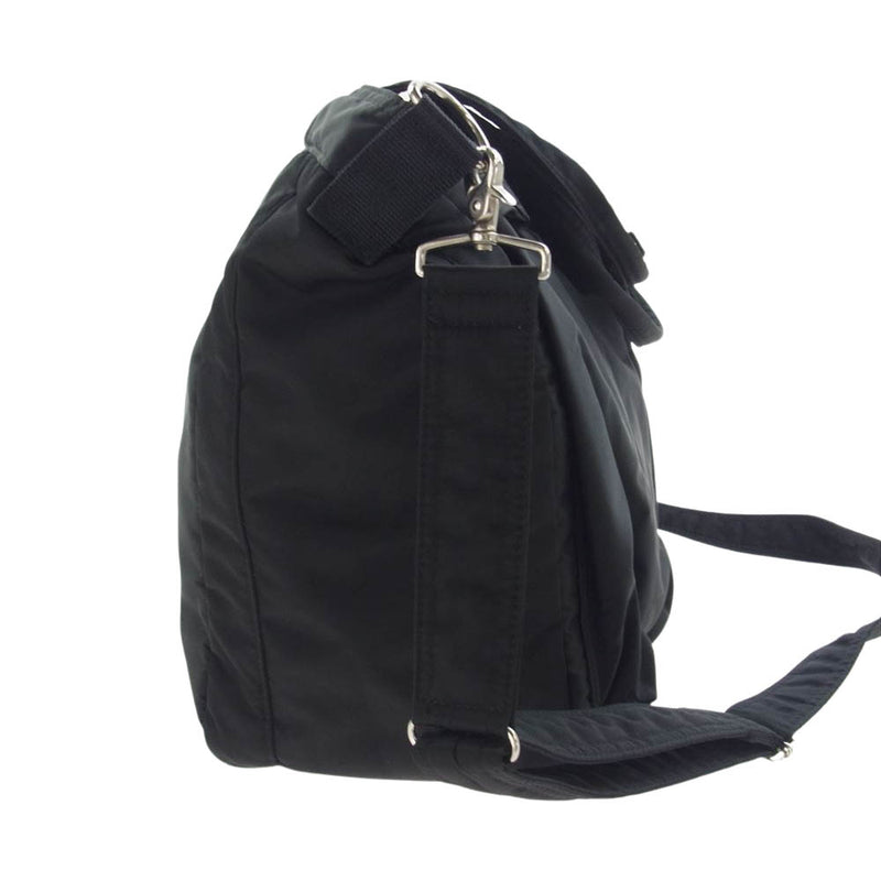 WACKO MARIA ワコマリア 23FW-WMA-BG01 × PORTER 12 INCH RECORED BAG  ポーター ショルダー レコード バッグ ブラック系【中古】