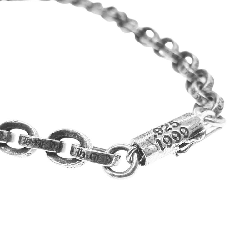 CHROME HEARTS クロムハーツ（原本無） 2024年8月ユナイテッドアローズ購入レシート付属 PAPER CHAIN 18inch ペーパーチェーン 18インチ ネックレス【美品】【中古】