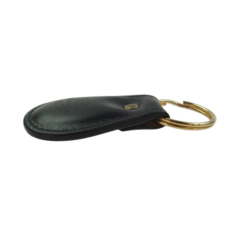 WHITE HOUSE COX ホワイトハウスコックス BRIDLE KEY FOB レザー キーフォブ ブラック系 ゴールド系【中古】