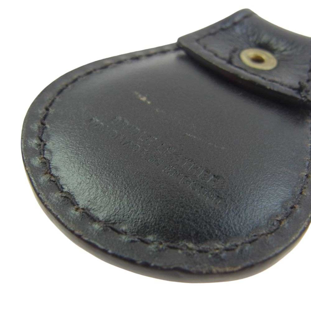 WHITE HOUSE COX ホワイトハウスコックス BRIDLE KEY FOB レザー キーフォブ ブラック系 ゴールド系【中古】