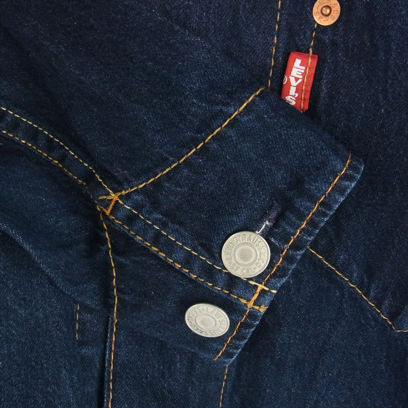 Levi's リーバイス 36318-0001 TYPE1 ENGINEER COAT エンジニア コート デニム ジャケット インディゴブルー系 S【中古】