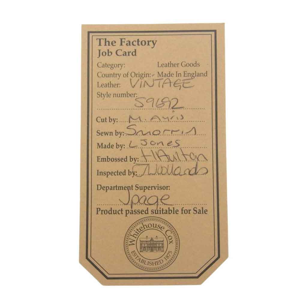 WHITE HOUSE COX ホワイトハウスコックス S9692 VINTAGE ヴィンテージ レザー キーケース ライトブラウン系【中古】