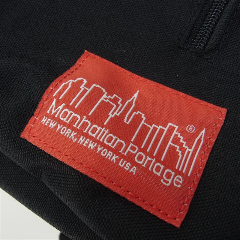 Manhattan Portage マンハッタンポーテージ Navy Yard Backpack ネイビー ヤード バックパック リュック バッグ ブラック系【中古】