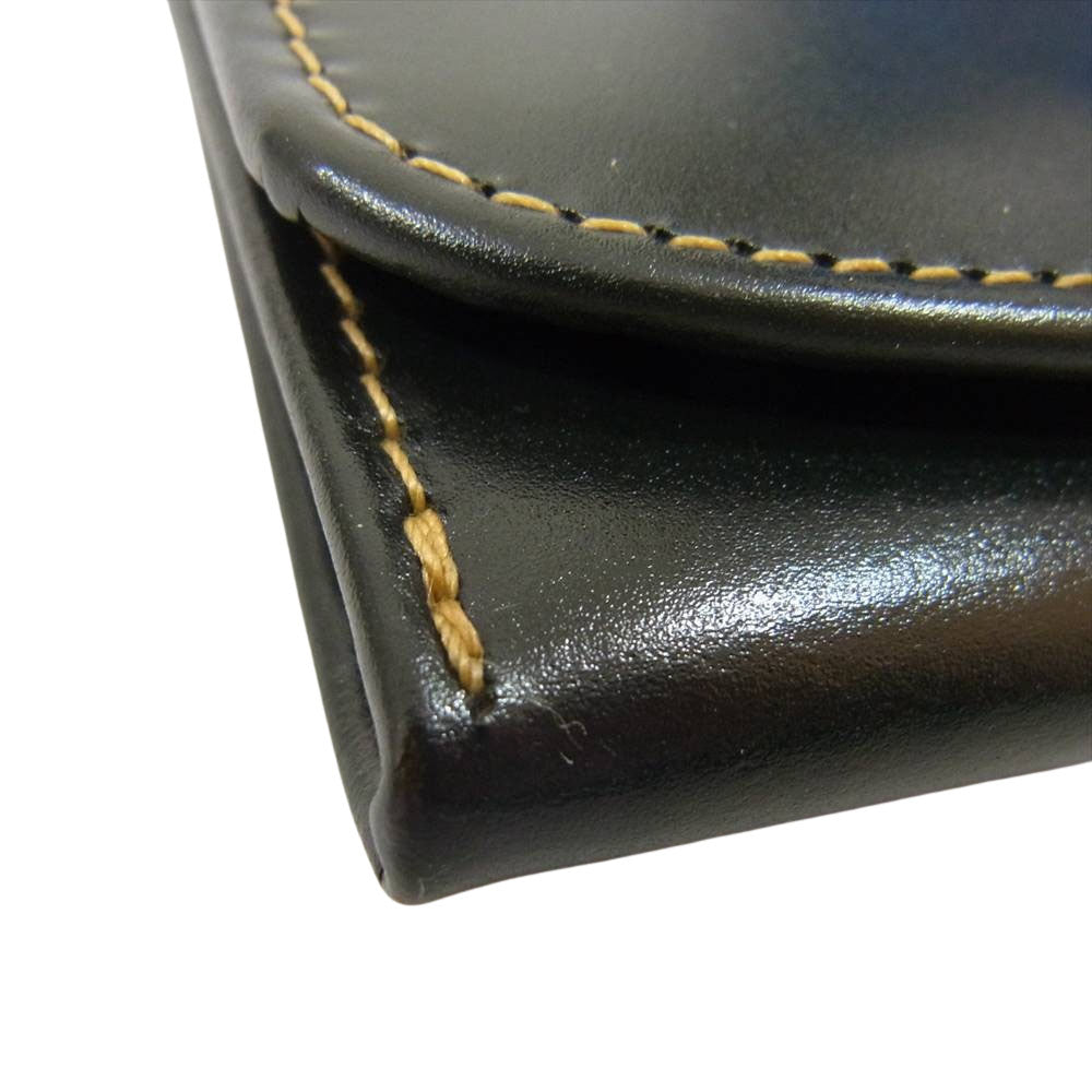 WHITE HOUSE COX ホワイトハウスコックス S5938 BRIDLE ブライドル レザー コインケース ダークグリーン【中古】