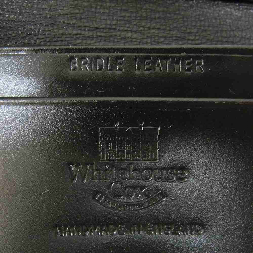 WHITE HOUSE COX ホワイトハウスコックス S5938 BRIDLE ブライドル レザー コインケース ダークグリーン【中古】