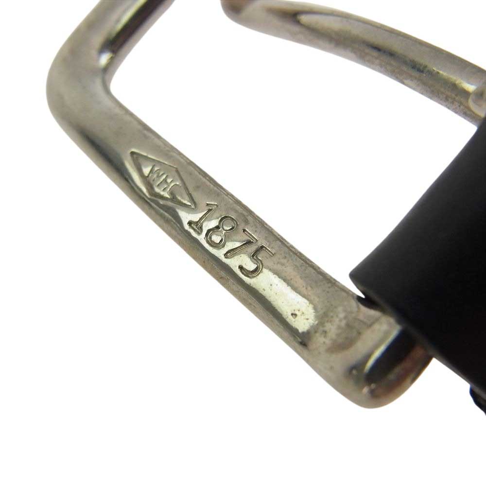 WHITE HOUSE COX ホワイトハウスコックス レザー ベルト ブラック系【中古】