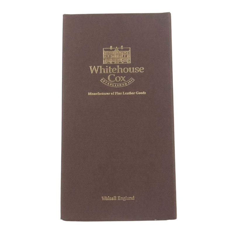 WHITE HOUSE COX ホワイトハウスコックス S9697L LONG WALLET BRIDLE ブライドルレザー ロング ウォレット 財布 ダークグリーン【中古】