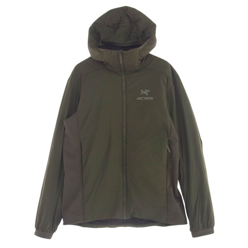 ARC'TERYX アークテリクス 24108 Atom LT Hoody アトム フーディ ロゴ刺繍 中綿 ジャケット カーキ系 S【中古】