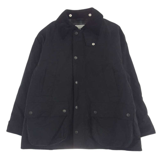 Barbour バブアー 22AW 222MCAS003 UNITED ARROWS別注 OVERSIZE SOLID BEDALE オーバーサイズ ソリッド ビデイル ジャケット ブラック系 38【中古】
