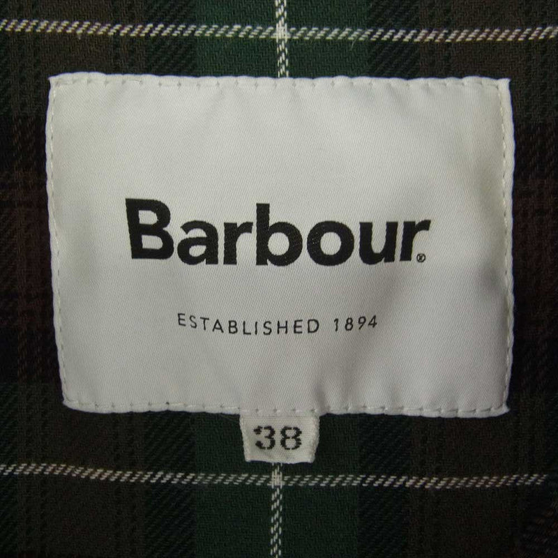 Barbour バブアー 22AW 222MCAS003 UNITED ARROWS別注 OVERSIZE SOLID BEDALE オーバーサイズ ソリッド ビデイル ジャケット ブラック系 38【中古】