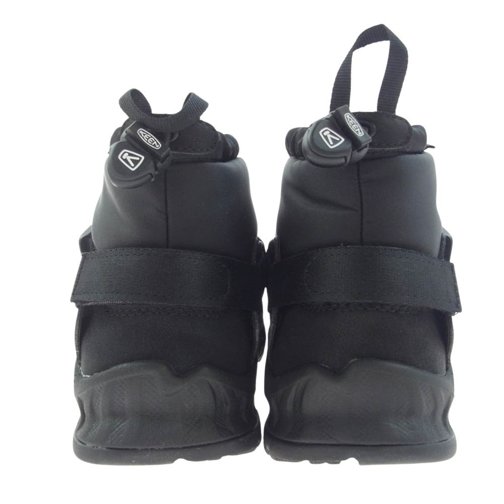 HYKE ハイク 1027979 KEEN WMNS Hoodzerra NXIS WP キーン ウィメンズ フッドゼラ ネクシス ウォータープルーフ ブーツ ブラック系 24.5cm【中古】