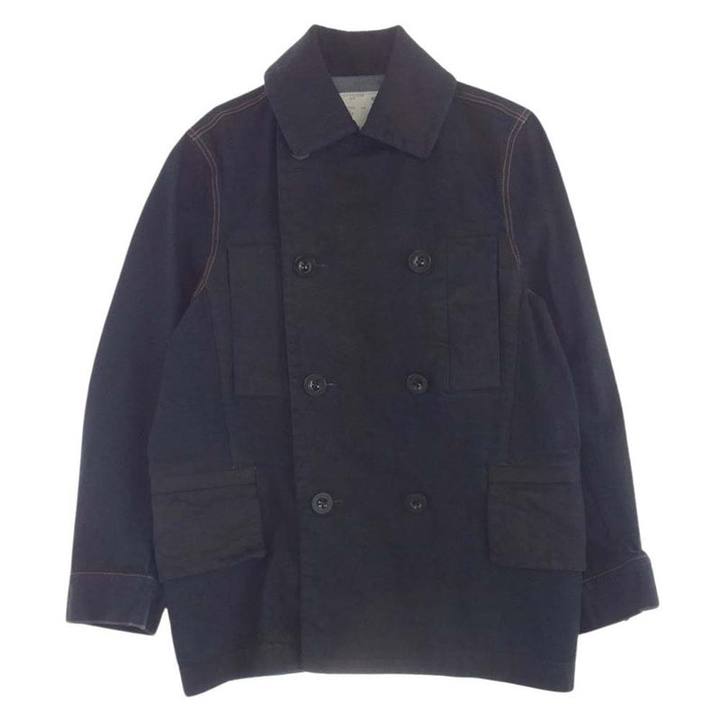 Sacai サカイ 24AW 24-03436M denim jacket  デニムジャケット ダブルフェイス デニムコート 1【極上美品】【中古】