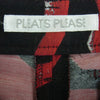 PLEATS PLEASE プリーツプリーズ イッセイミヤケ 15AW PP54-ZF871 リップ ジャガード 総柄 パンツ ブラック系 レッド系【中古】