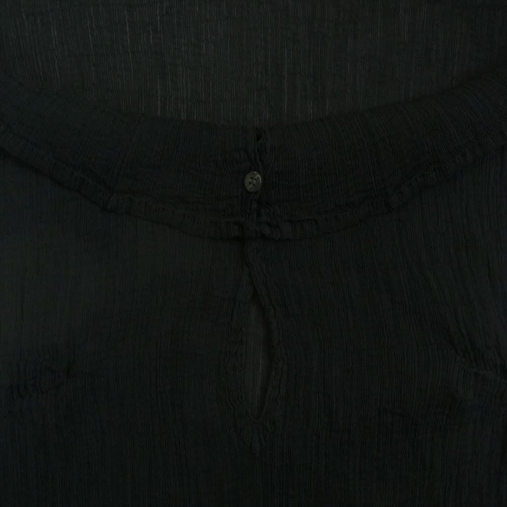 ISSEY MIYAKE イッセイミヤケ M173FH202 ME ミー フラワー 総柄 花柄 プリーツ ノースリーブ ワンピース ドレス ブラック系【中古】