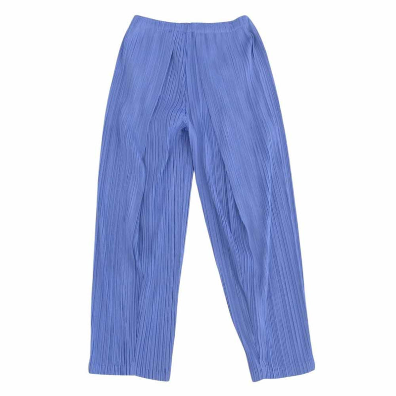 PLEATS PLEASE プリーツプリーズ 極美品　 ノースリーブ 青 PLEATS PLEASE プリーツプリーズ 変形ワンピース 美品 サイズ:3