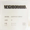 NEIGHBORHOOD ネイバーフッド 24AW 242fpnh-csm10 CLASSIC-P CREWNECK LS コットン ポケット 長袖 クルーネック Tシャツ ホワイト系 M【極上美品】【中古】